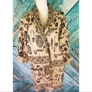 VTG African Cardigan Sam Hilu